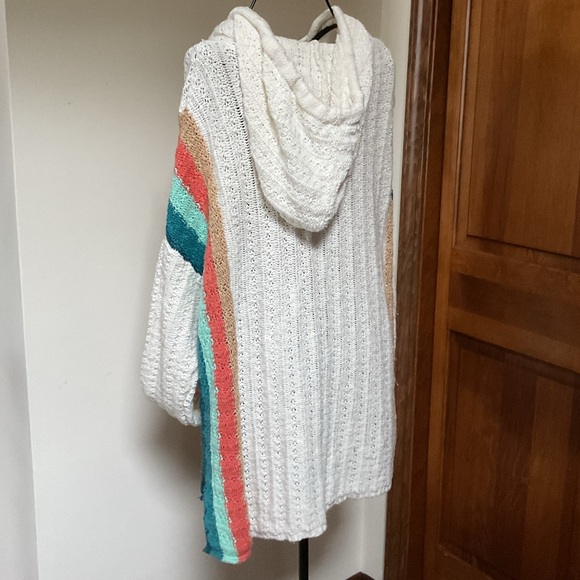 Natural reflections Baja beach long sleeve hoodie, Large - Picture 4 of 9